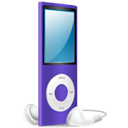 iPod Nano purple on icon